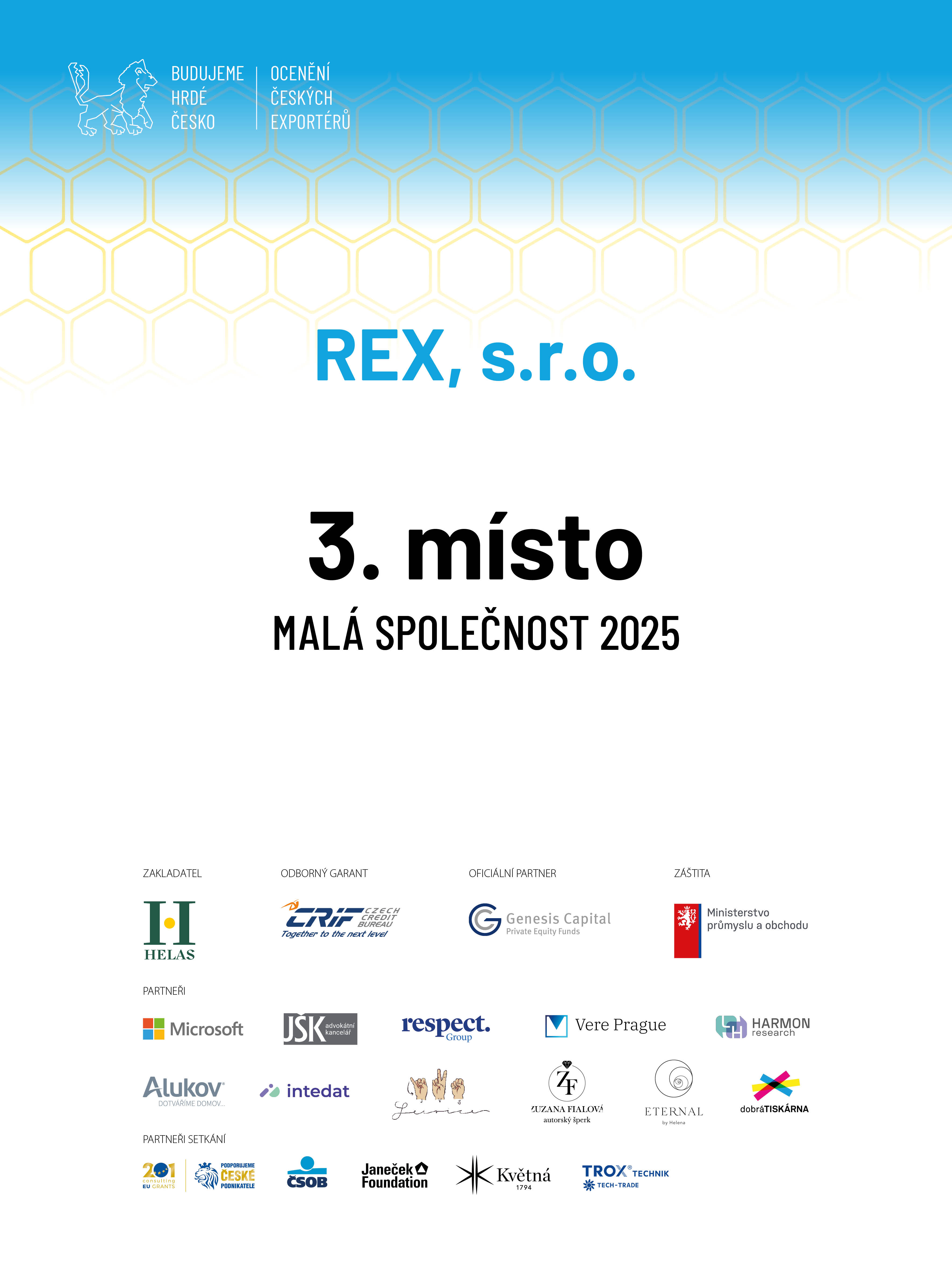 Soutěž českých exportérů rok 2025 Soutěž českých exportérů rok 2025