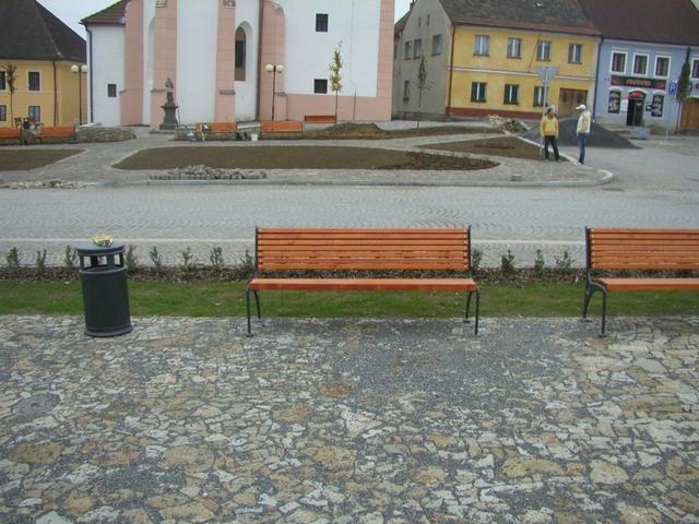 Bechyně - rekonstrukce n&aacute;měst&iacute; T.G.M.